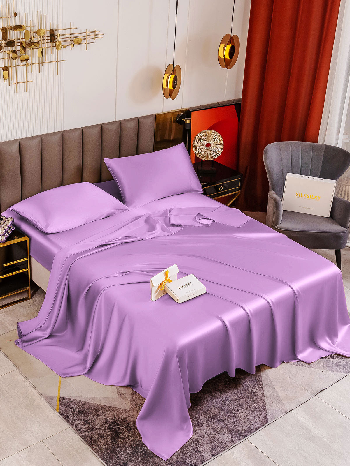 [Laventeli] SilkSilky-FI 19Momme Bedding Set 001