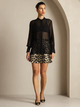 [Musta] SilkSilky-FI Womens Shirt 008