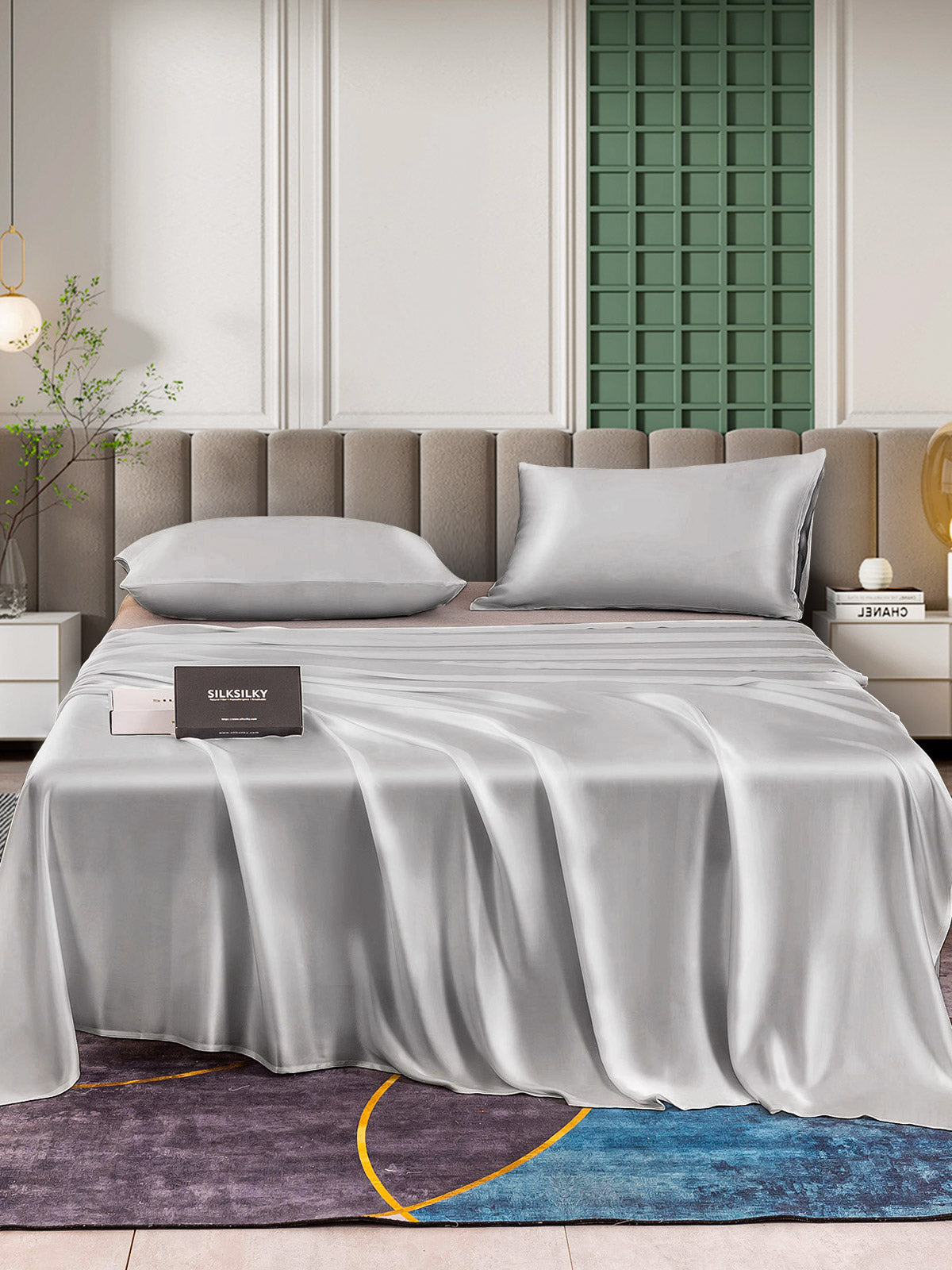 [Hopea] SilkSilky-FI 25Momme Bedding Set 002
