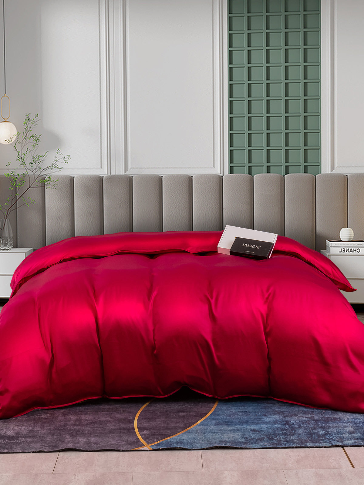 [Viini] SilkSilky-FI 25Momme Duvet Cover 004