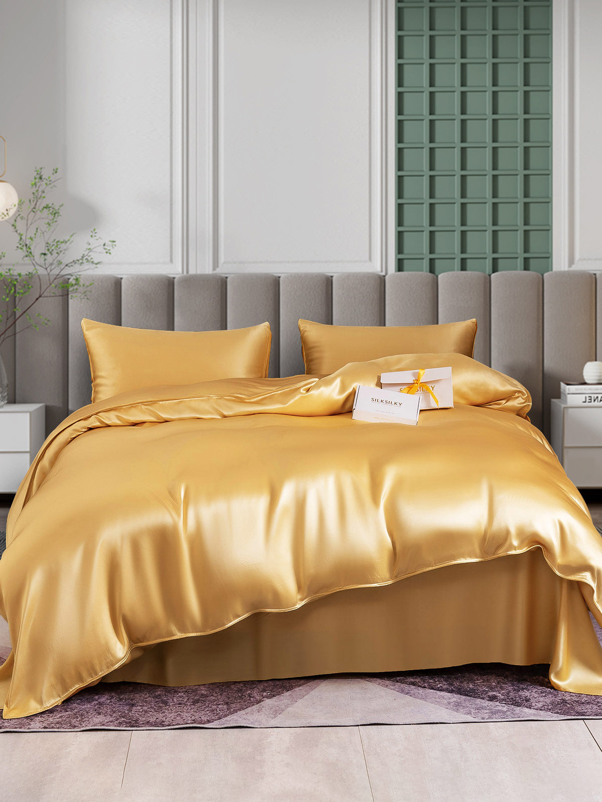 [Samppanja] SilkSilky-FI 25Momme Bedding Set 002