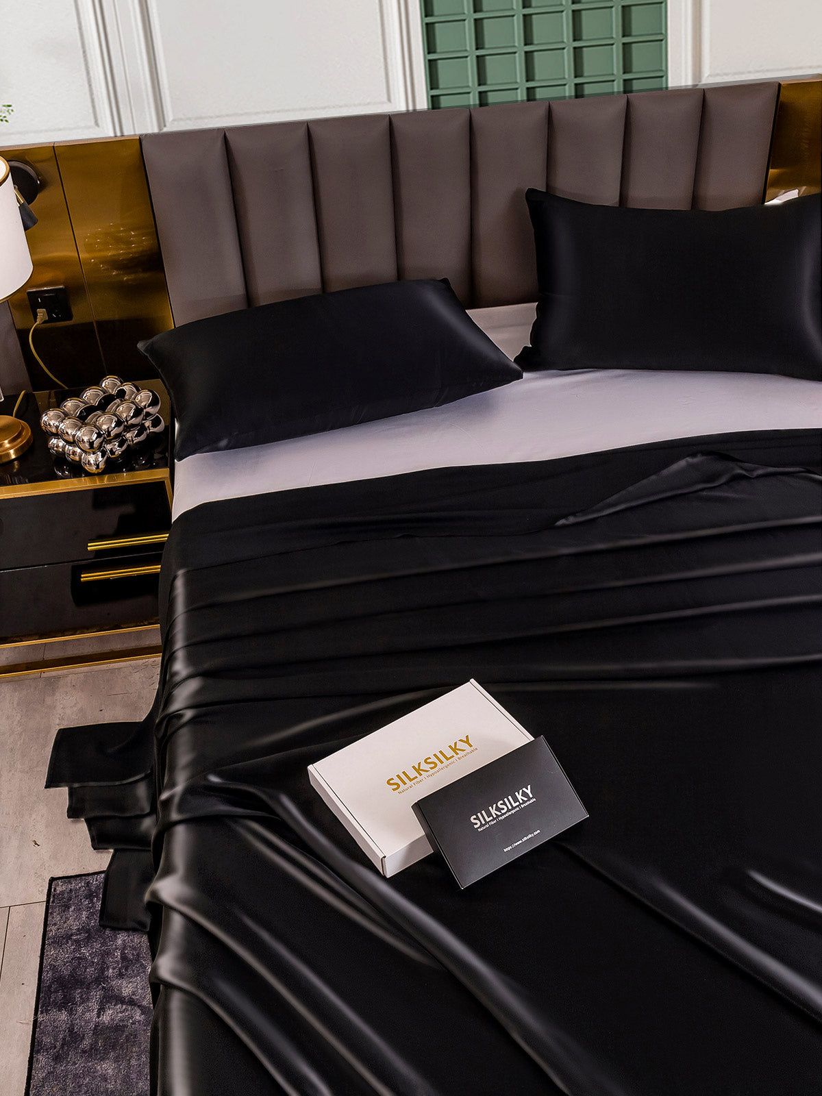[Musta] SilkSilky-FI 25Momme Bedding Set 005