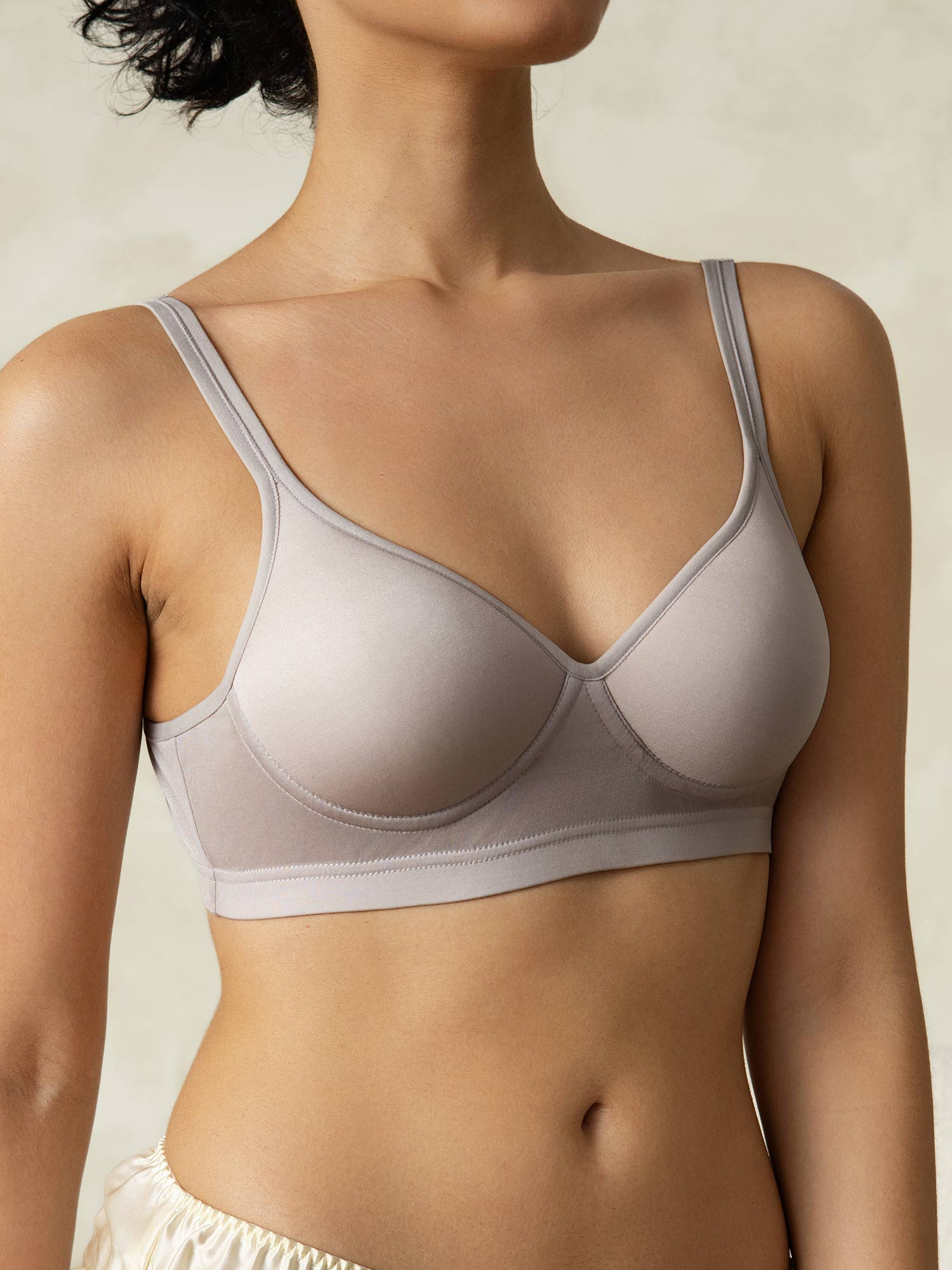 [Harmaa] SilkSilky-FI Bra 002