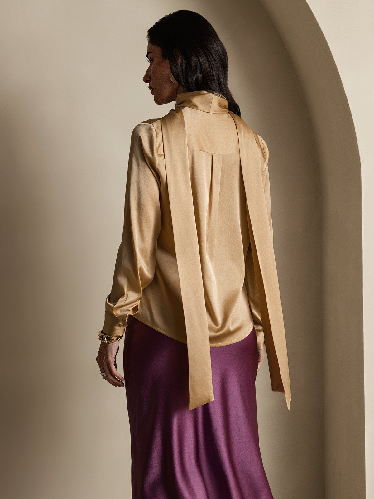 [Samppanja] SilkSilky-FI 19Momme Womens Shirt 002