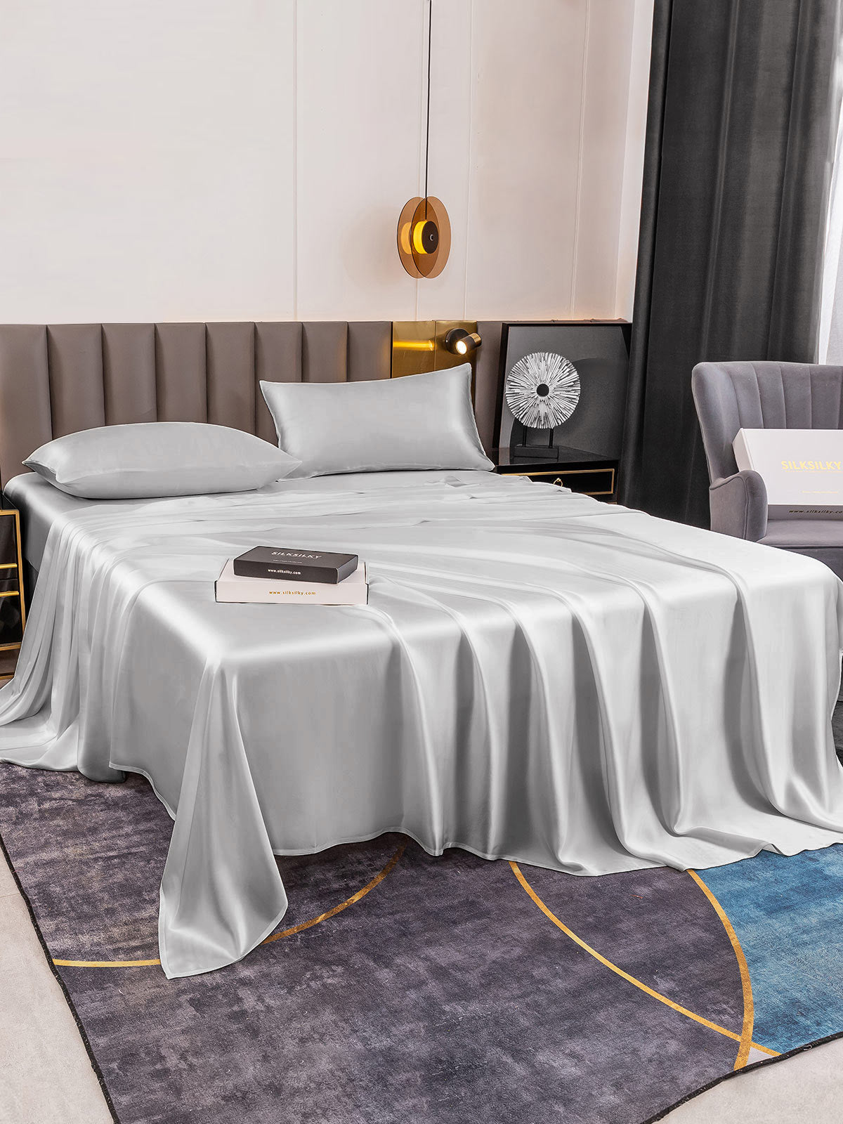 [Hopea] SilkSilky-FI 19Momme Bedding Set 005