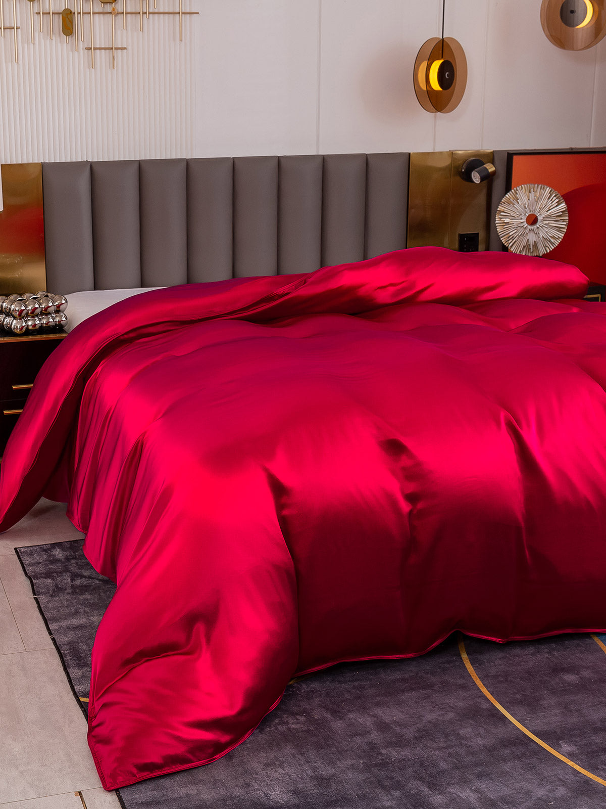[Viini] SilkSilky-FI 19Momme Duvet Cover 005