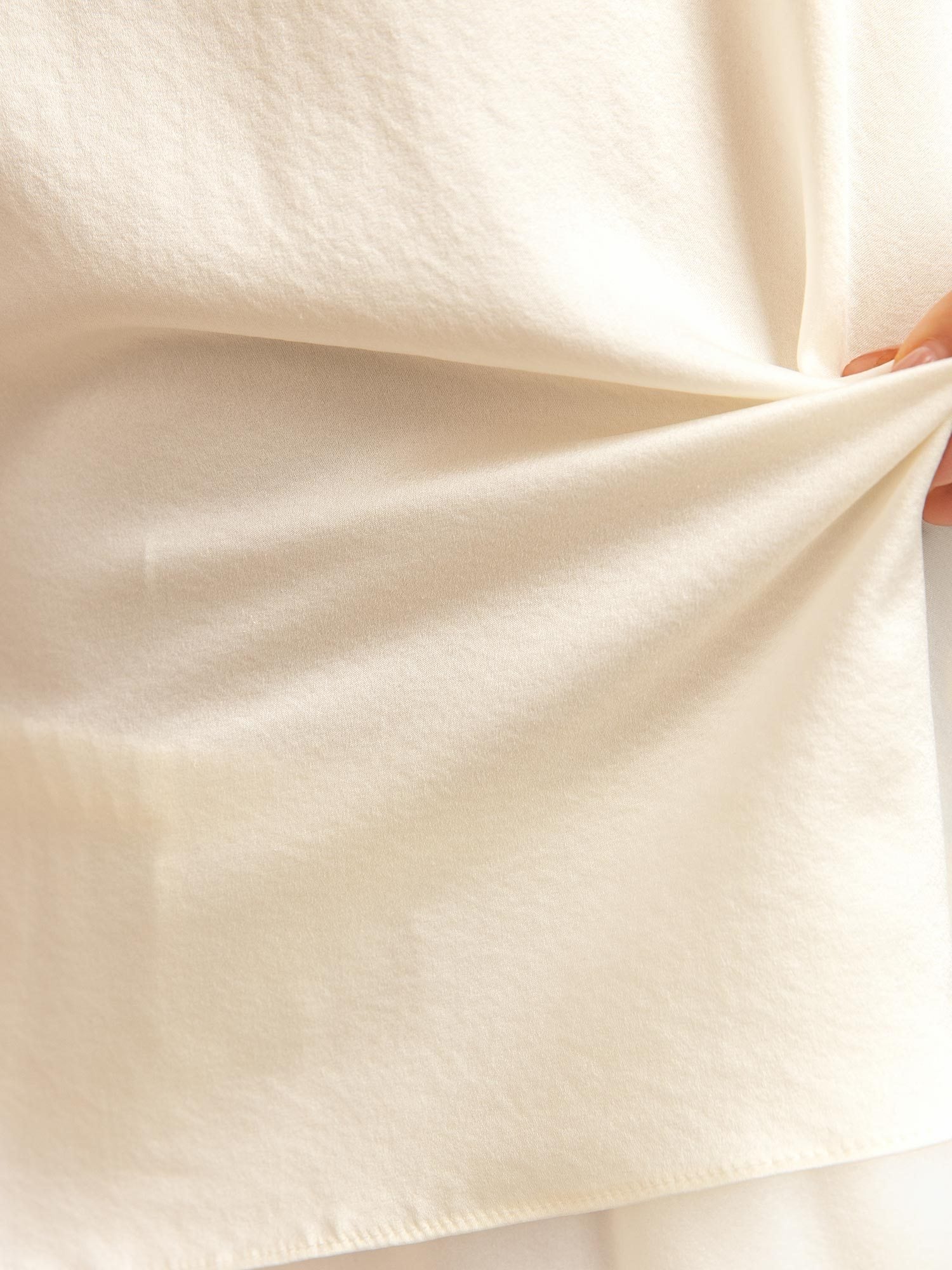 [Valkoinen] SilkSilky-FI 19Momme Camisole Set 005