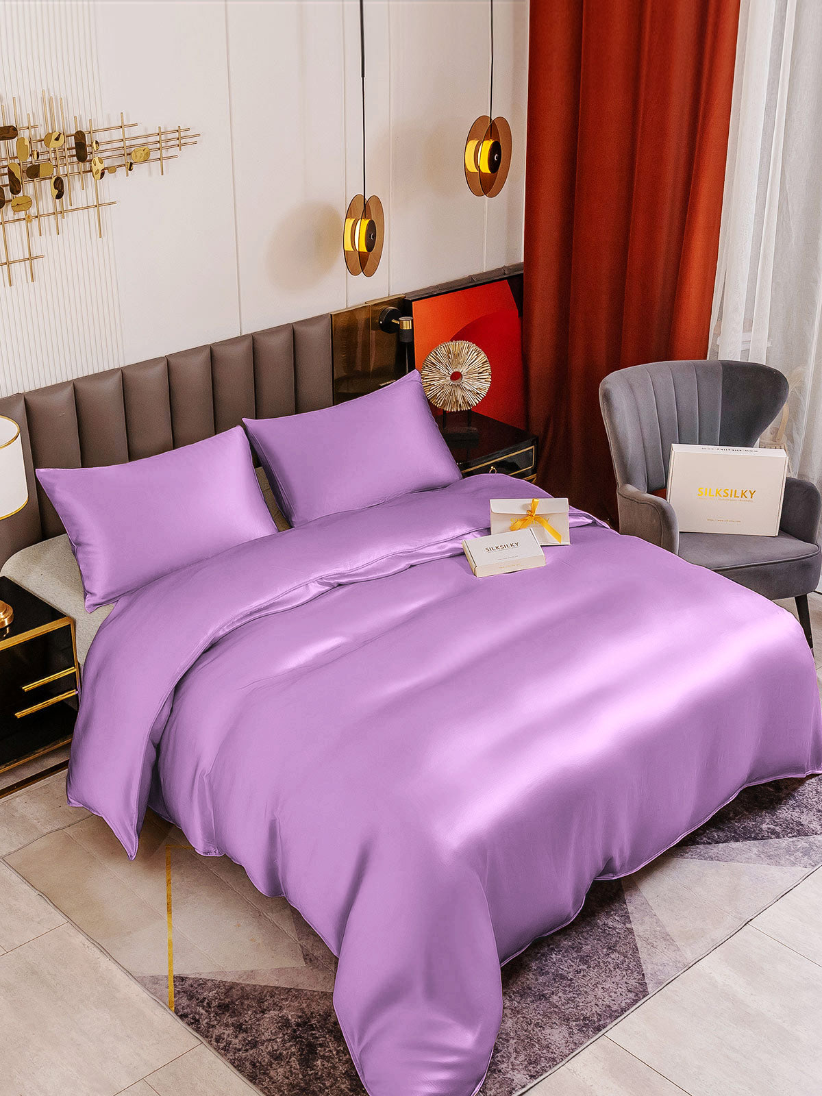 [Laventeli] SilkSilky-FI 19Momme Bedding Set 001