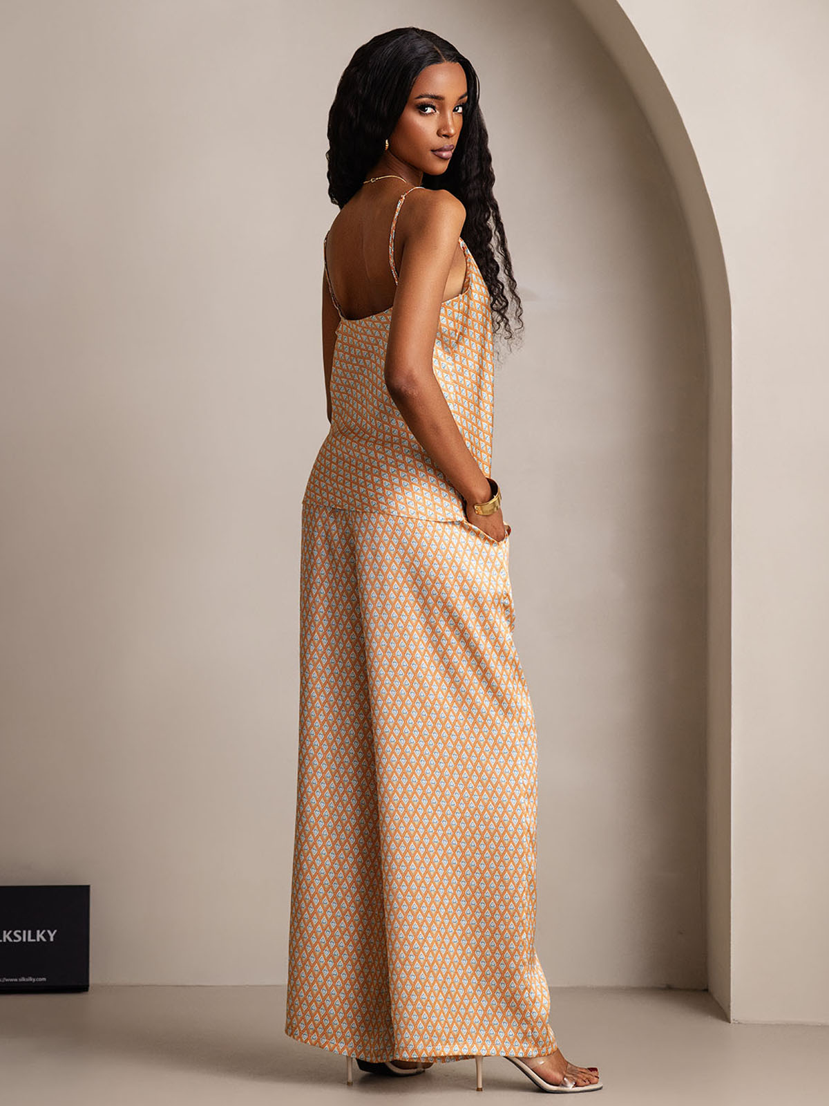 [Kukka] SilkSilky-FI Camisole Set 004
