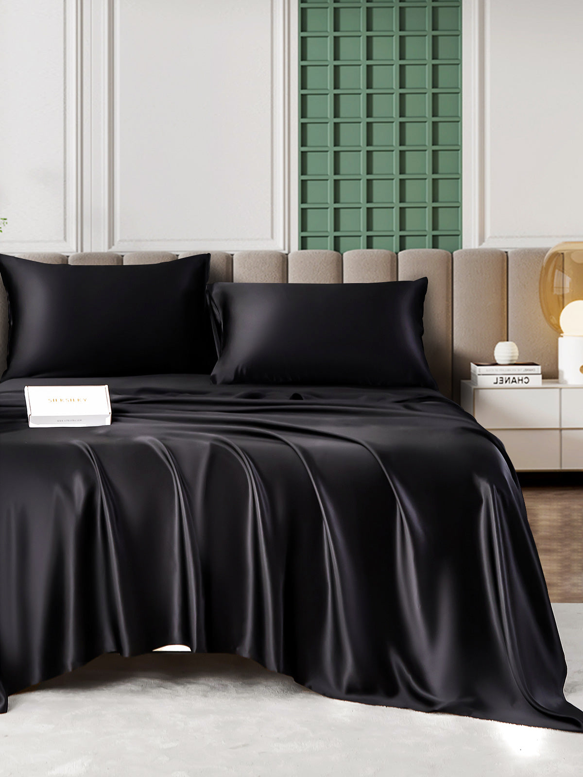 [Musta] SilkSilky-FI 25Momme Bedding Set 001