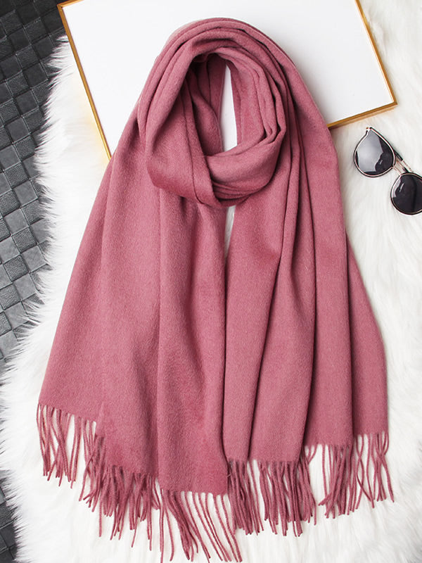 [Vaalean Mauve] SilkSilky-FI Scarf 006
