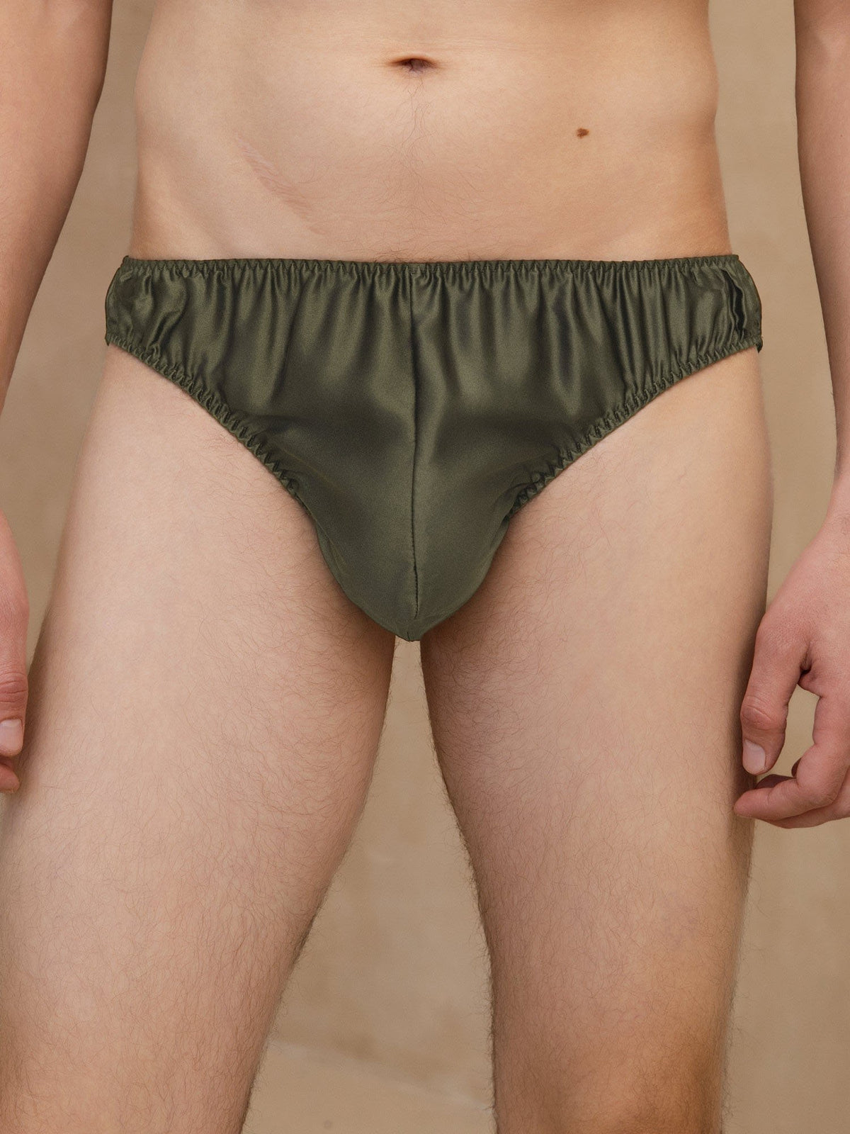 [Vihreä] SilkSilky-FI Mens Underwear 001