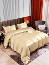 [Beige] SilkSilky-FI 22Momme Bedding Set 002,