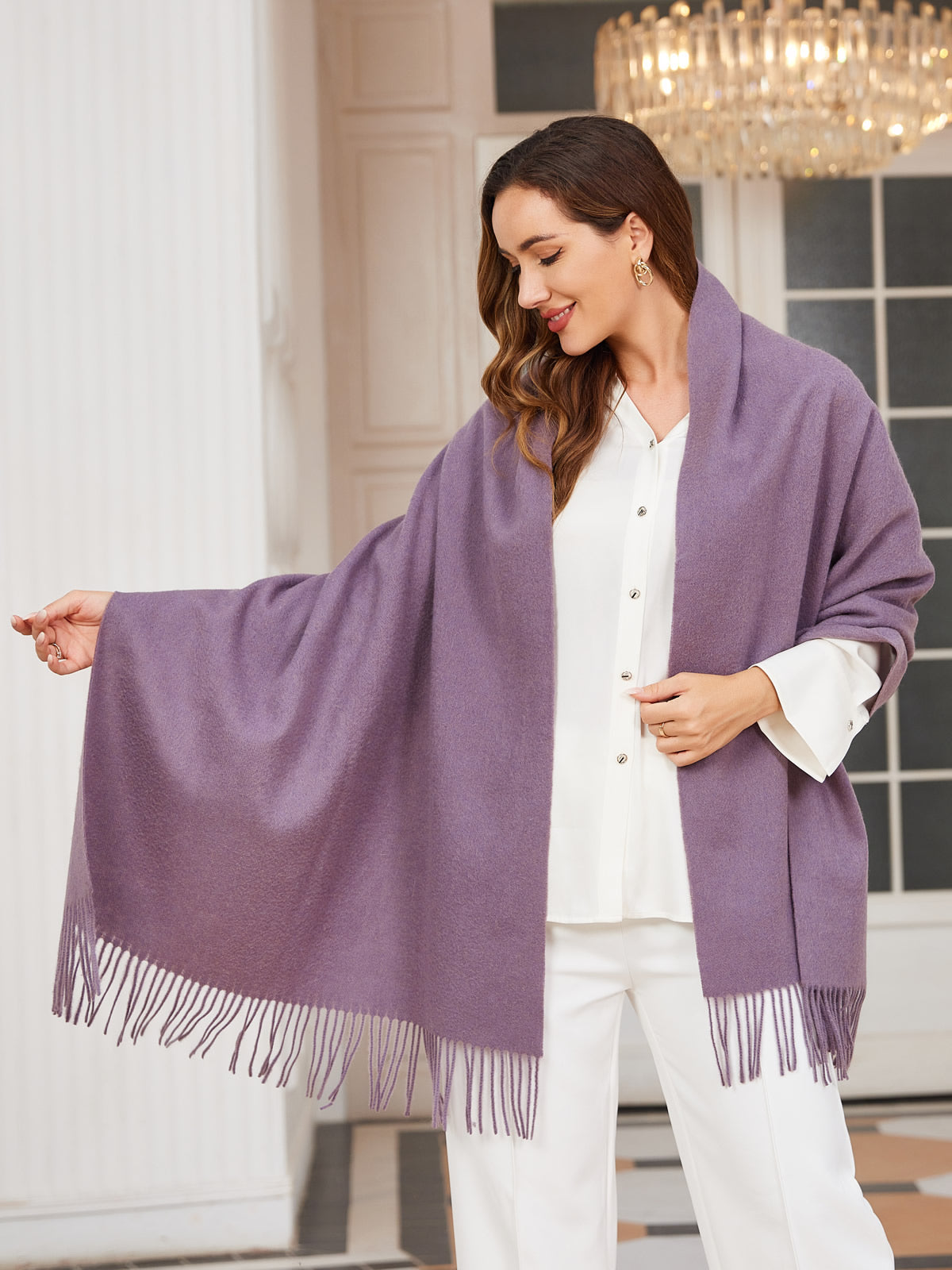 [Violetti] SilkSilky-FI Scarf 001