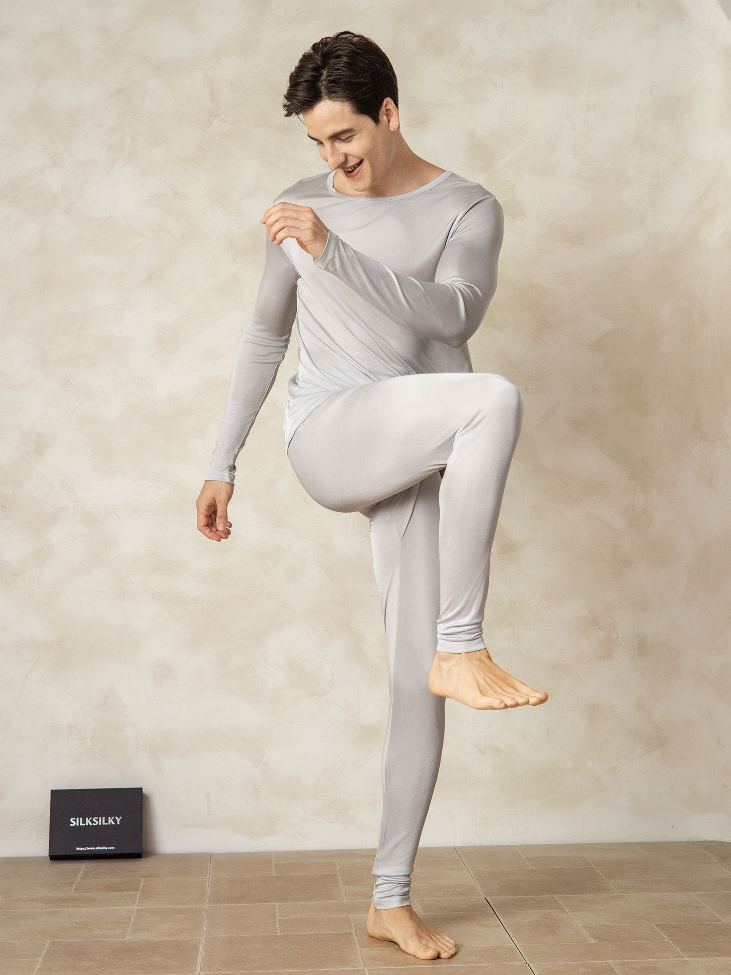 [Hopea] SilkSilky-FI Mens Pajamas 002