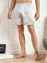 [Hopea] SilkSilky-FI Men's Sleep Shorts 001