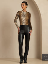 [Tiikeri] SilkSilky-FI Long Sleeve Naisten T-paita 007