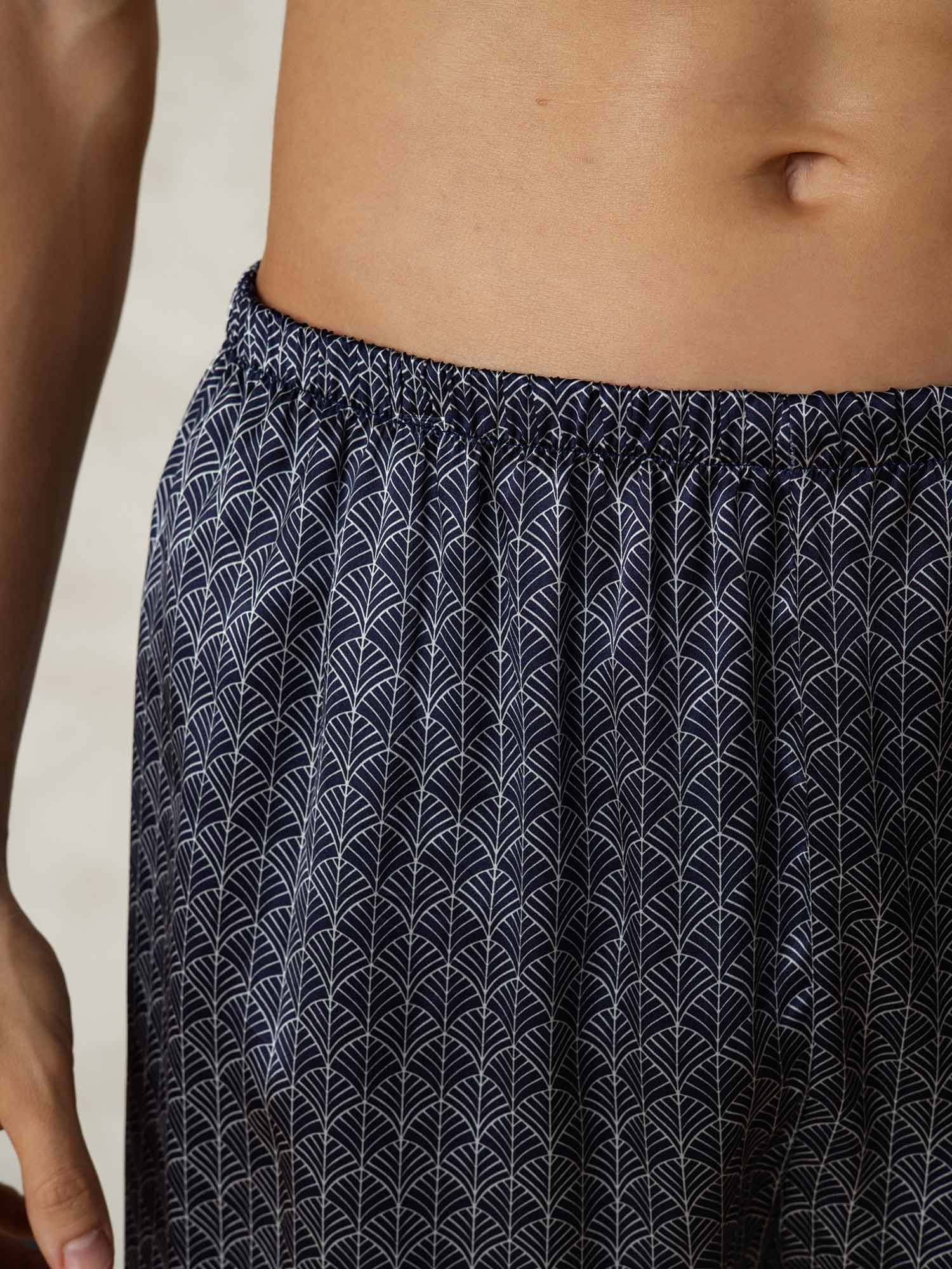[Laivasto Ginkgo] SilkSilky-FI Mens Sleep Bottoms 007