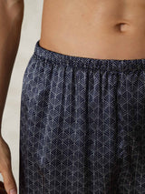 [Laivasto Ginkgo] SilkSilky-FI Men's Sleep Shorts 007