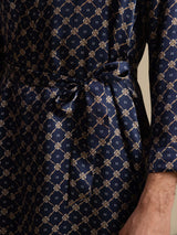 [Laivasto Ketju] SilkSilky-FI Long Sleeve Miesten Aamutakki 005