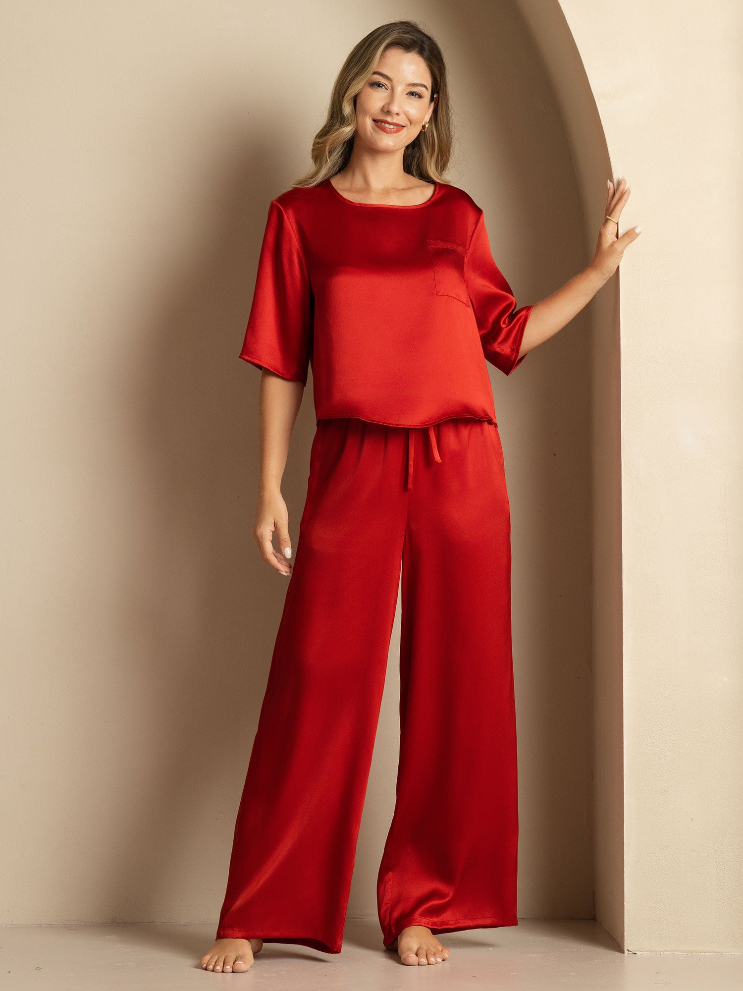 [Viini] SilkSilky-FI Womens Pajamas 005