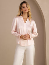 [Pinkki] SilkSilky-FI Long Sleeve Naisten Puserot 004
