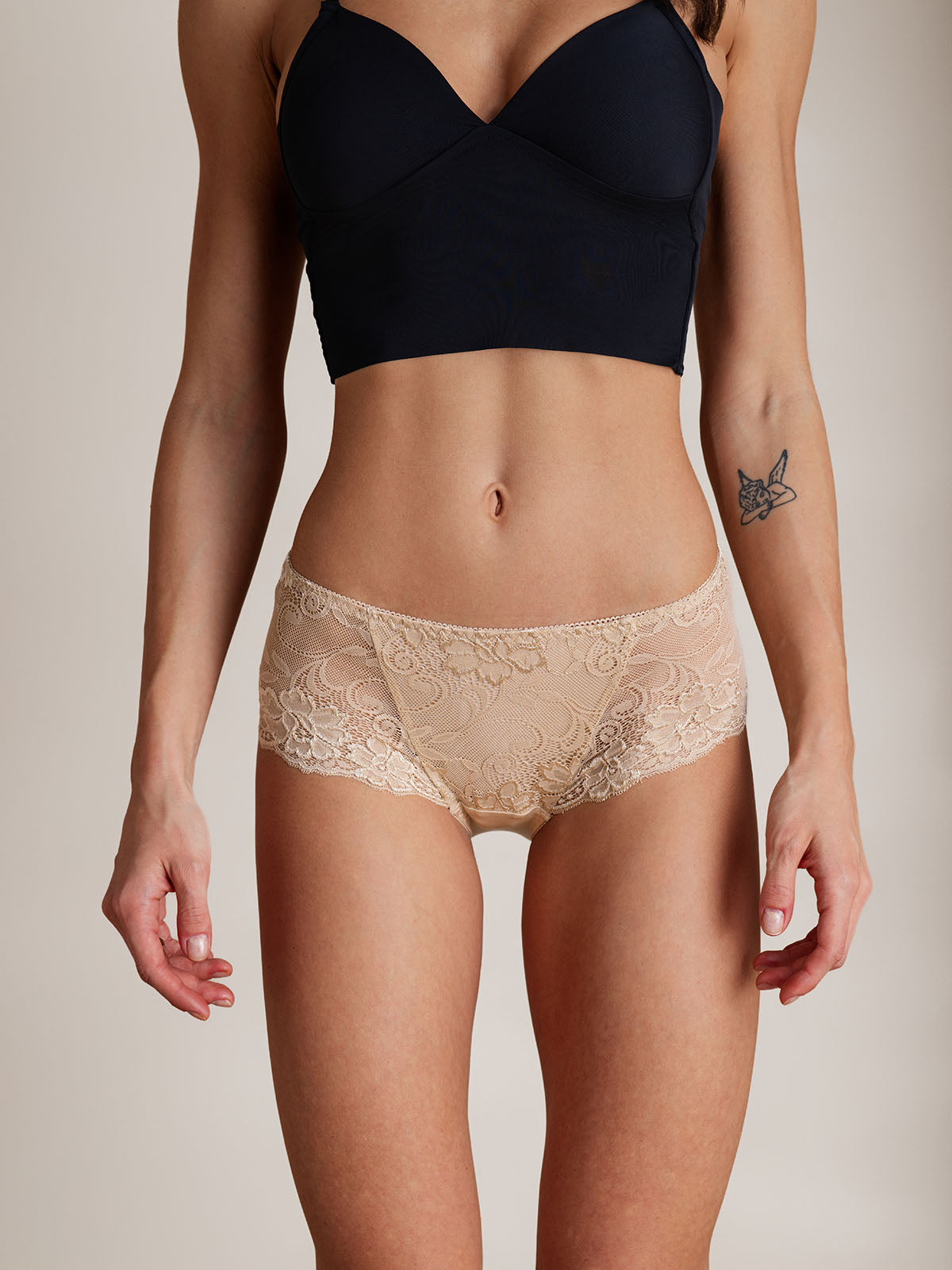 [Beige] SilkSilky-FI Panty 005