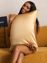 [Tumma Kamel] SilkSilky-FI 19Momme Pillowcase 003