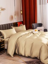 [Beige] SilkSilky-FI 19Momme Bedding Set 005
