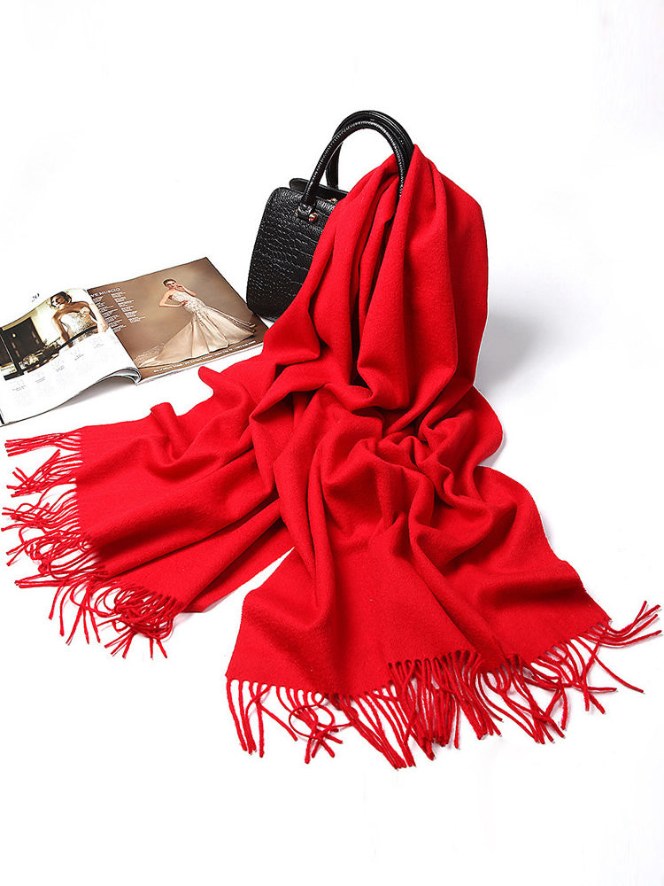 [Punainen] SilkSilky-FI Scarf 005