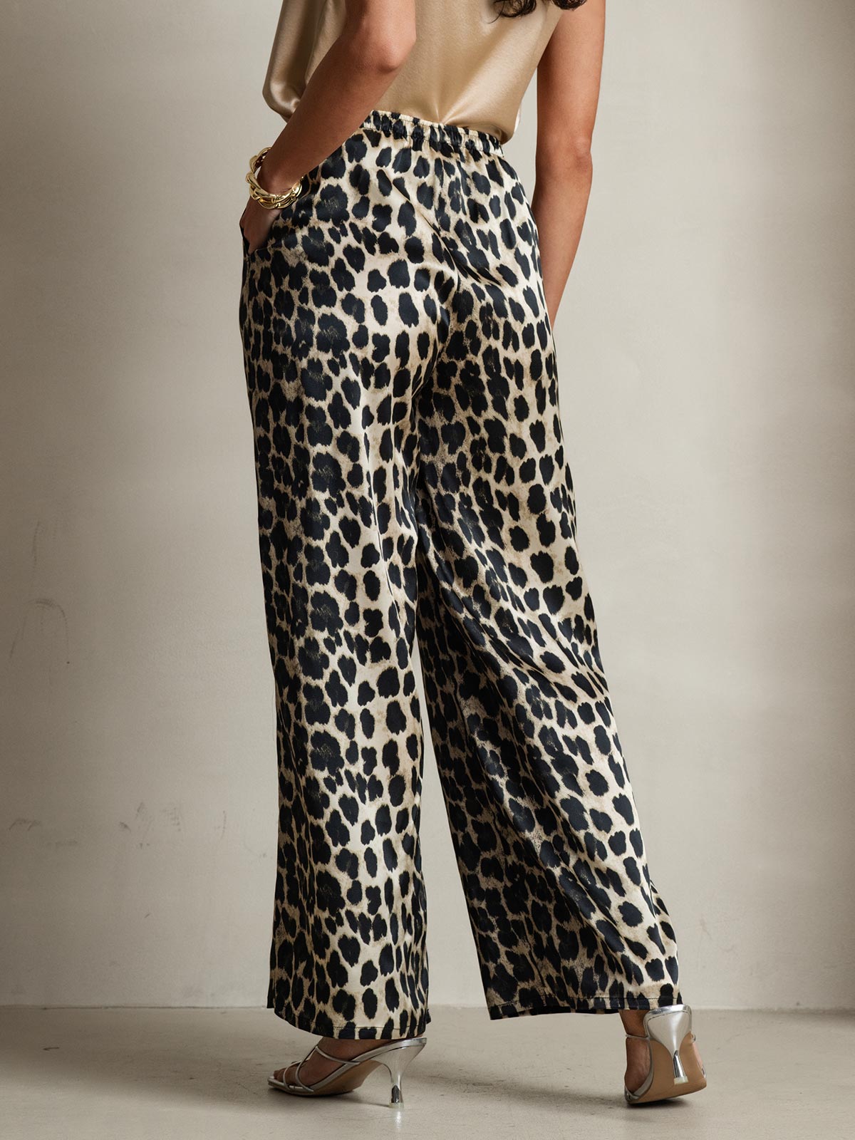 [Leopardi] SilkSilky-FI Womens Pants 002