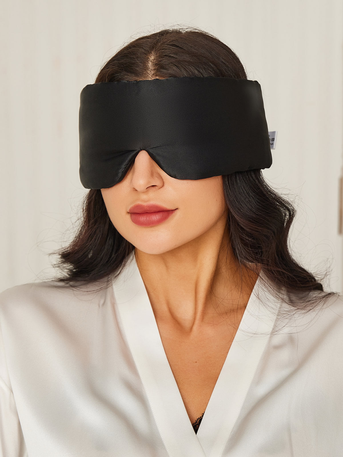 [Musta] SilkSilky-FI 19Momme Eye Mask 001