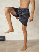 [Laivasto Ginkgo] SilkSilky-FI Men's Sleep Shorts 004