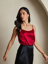 [Viini] SilkSilky-FI Spaghetti Strap Camisole Top 001