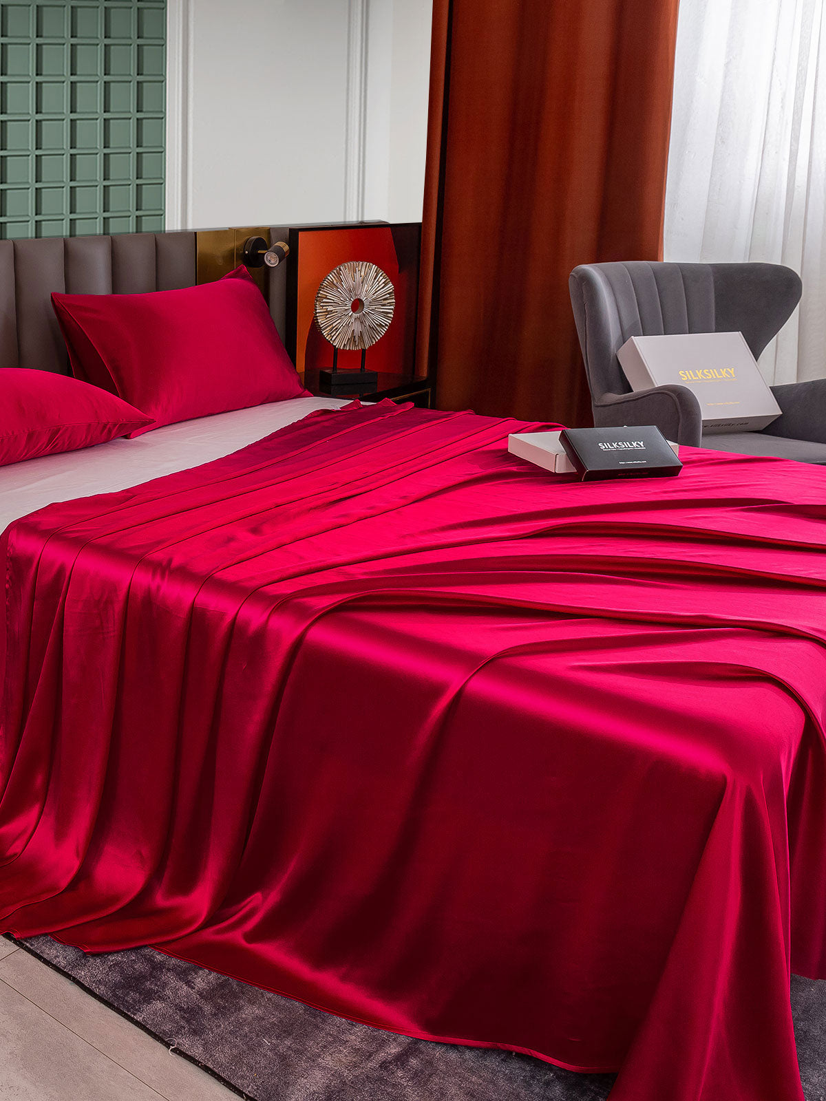 [Viini] SilkSilky-FI 25Momme Bedding Set 003