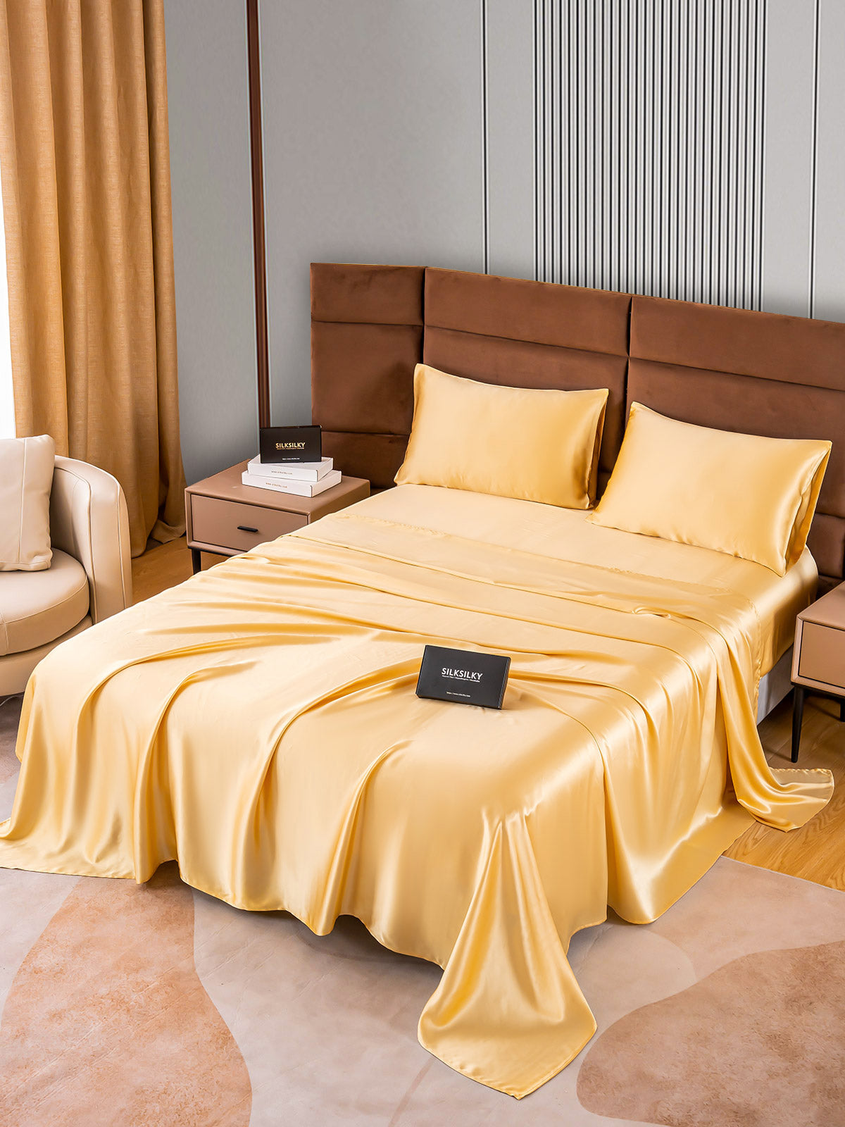 [Samppanja] SilkSilky-FI 22Momme Bedding Set 006