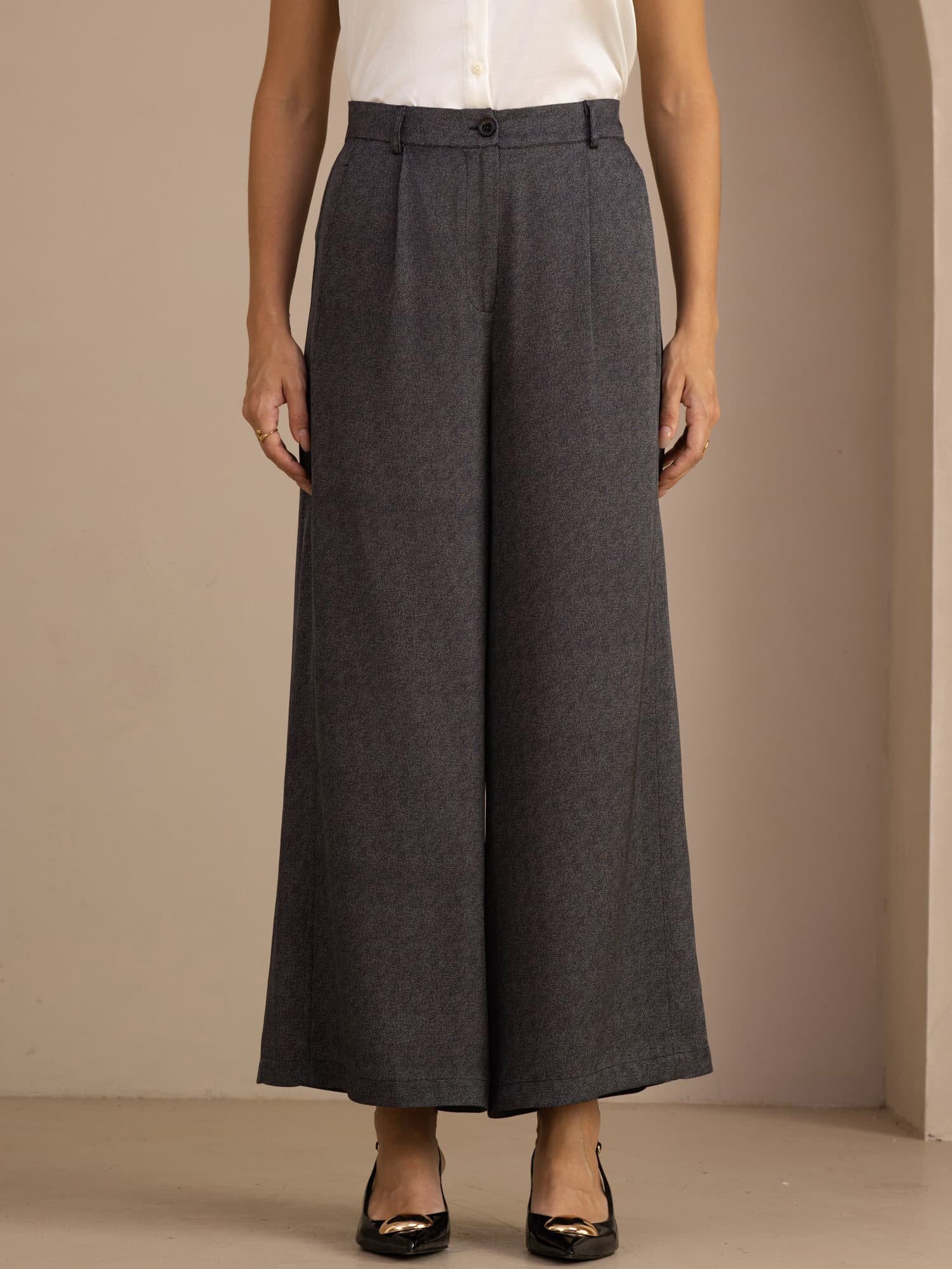 [Musta] SilkSilky-FI Womens Pants 002