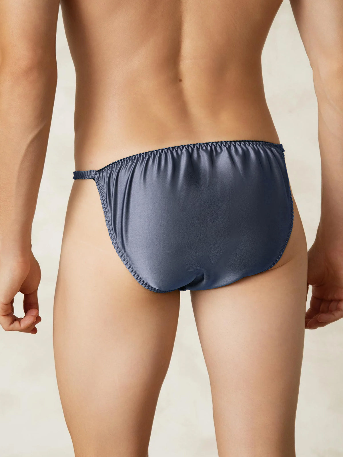 [Harmaansininen] SilkSilky-FI Mens Underwear 002