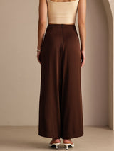[Kahvi] SilkSilky-FI Womens Pants 002