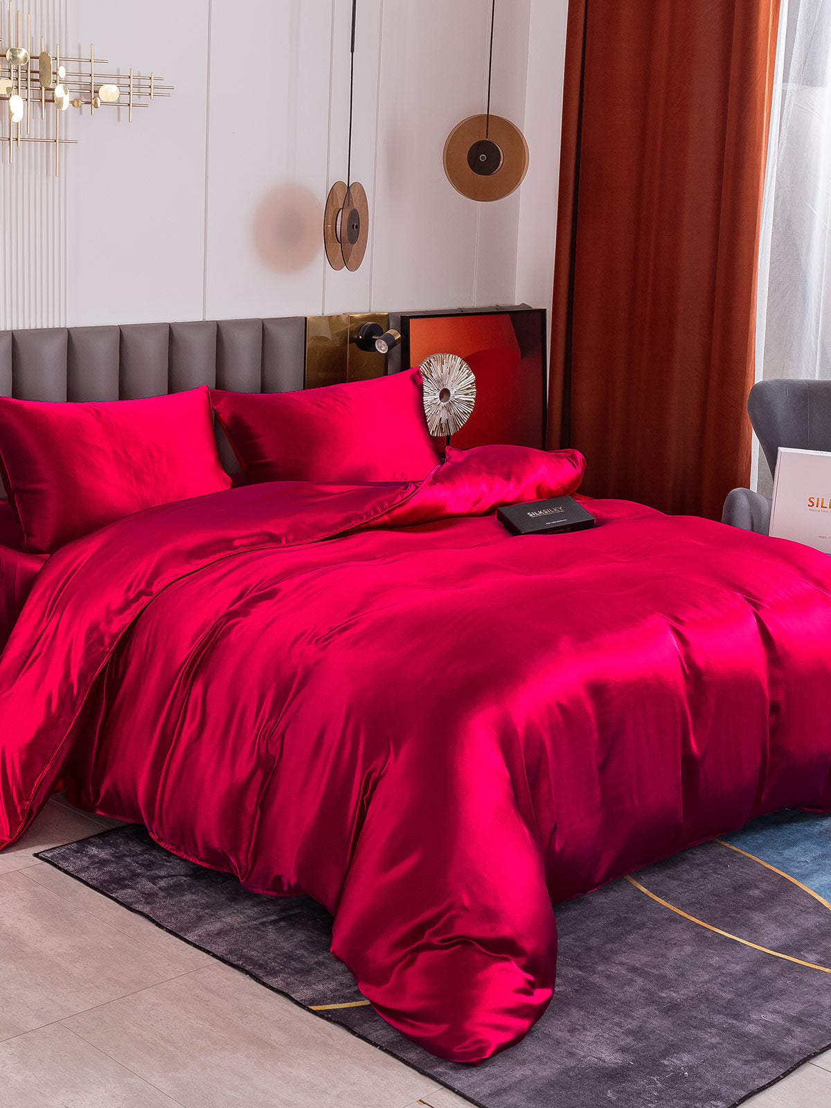 [Viini] SilkSilky-FI 19Momme Bedding Set 004