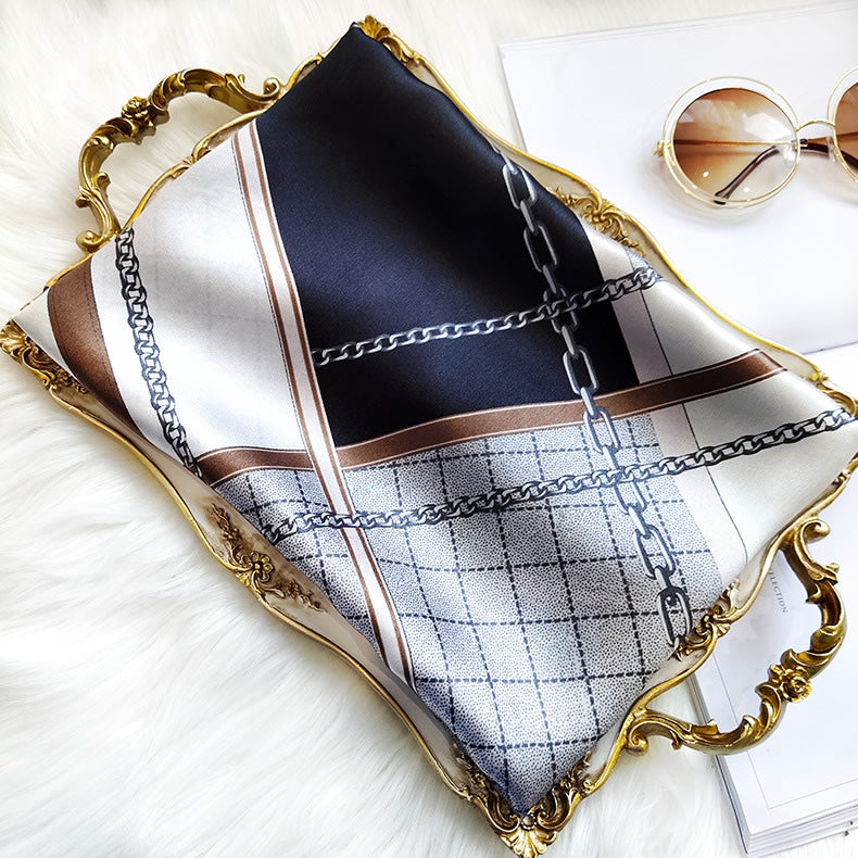 [P021] SilkSilky-FI Pure Silk Scarf 003
