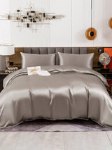 [Harmaa] SilkSilky-FI 19Momme Bedding Set 001