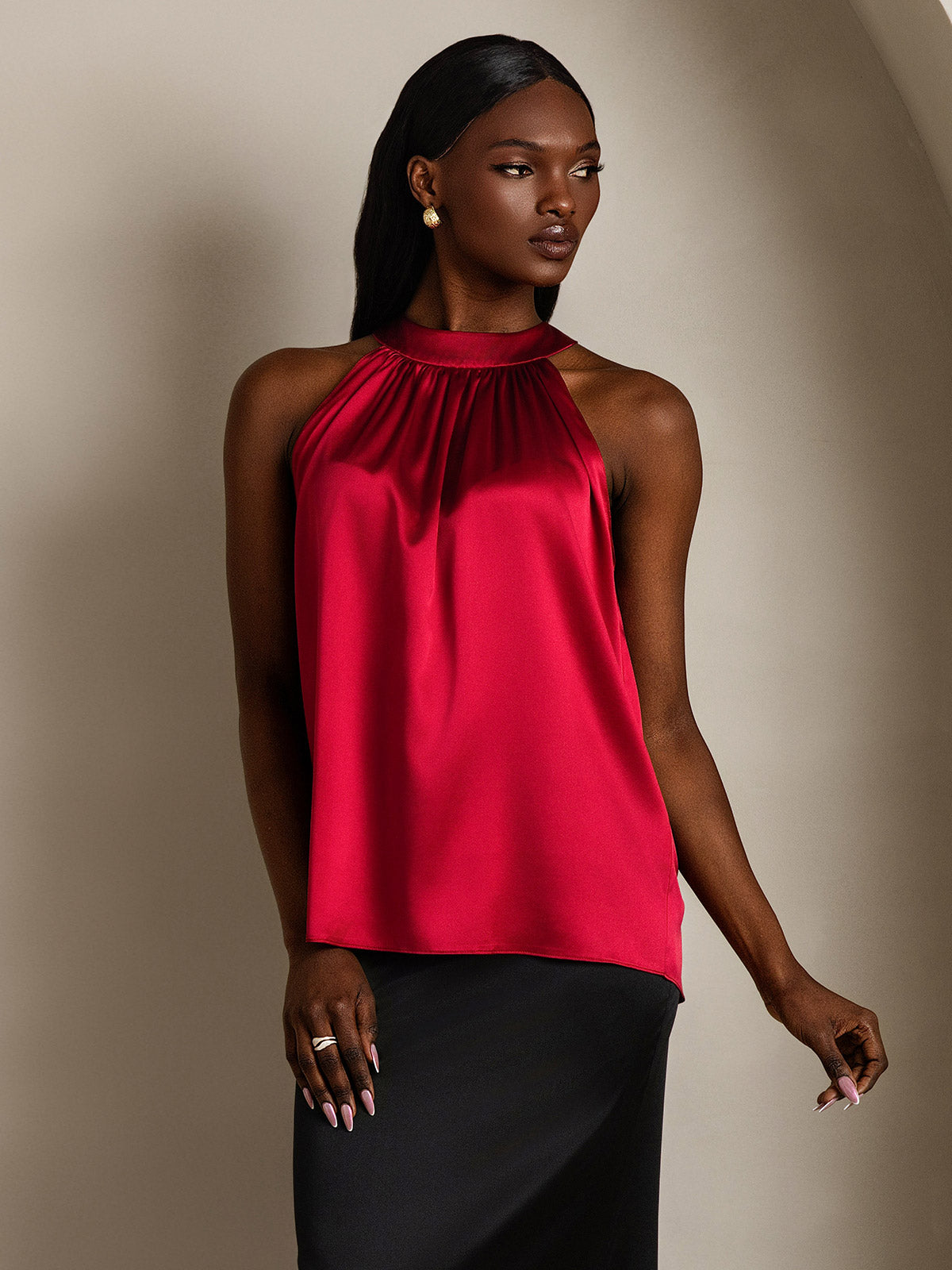 [Viini] SilkSilky-FI 19Momme Womens T-Shirt 006
