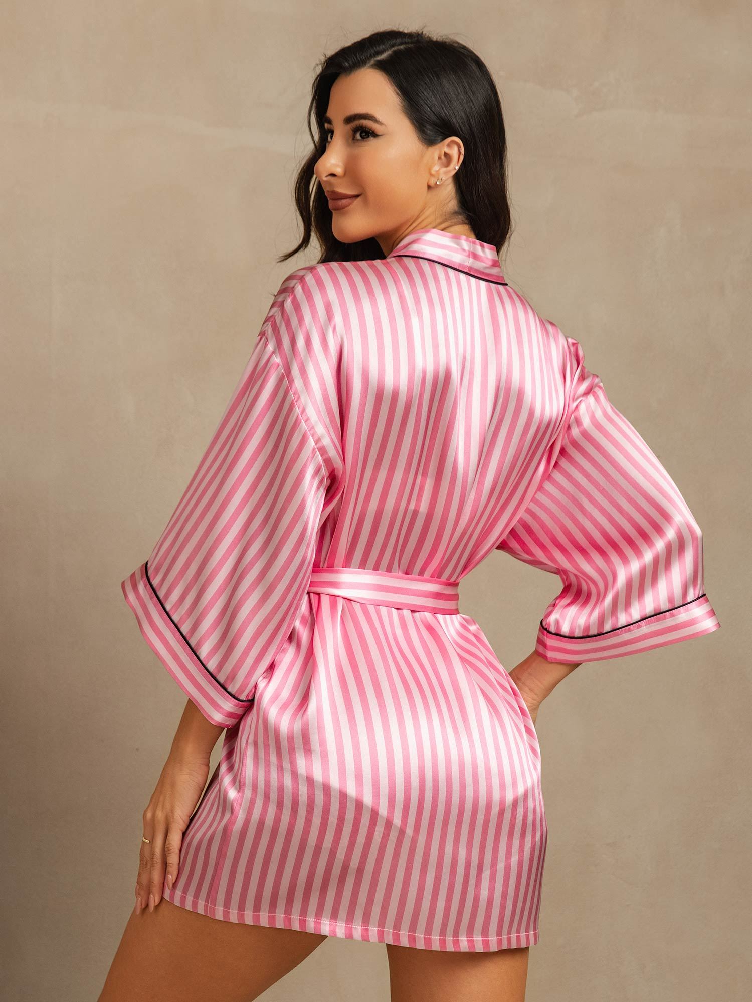 [Pinkki] SilkSilky-FI Womens Robe 002