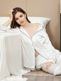 SilkSilky-FI Womens Pajamas Valkoinen 005