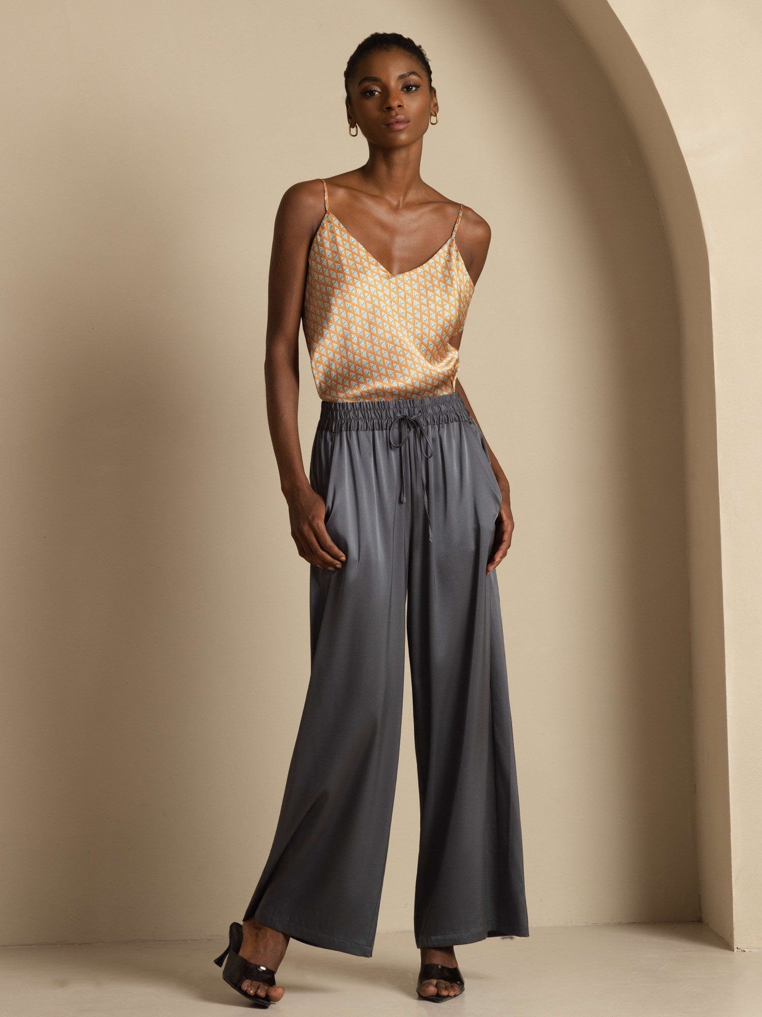 [TummanHarmaa] SilkSilky-FI 19Momme Womens Pants 006