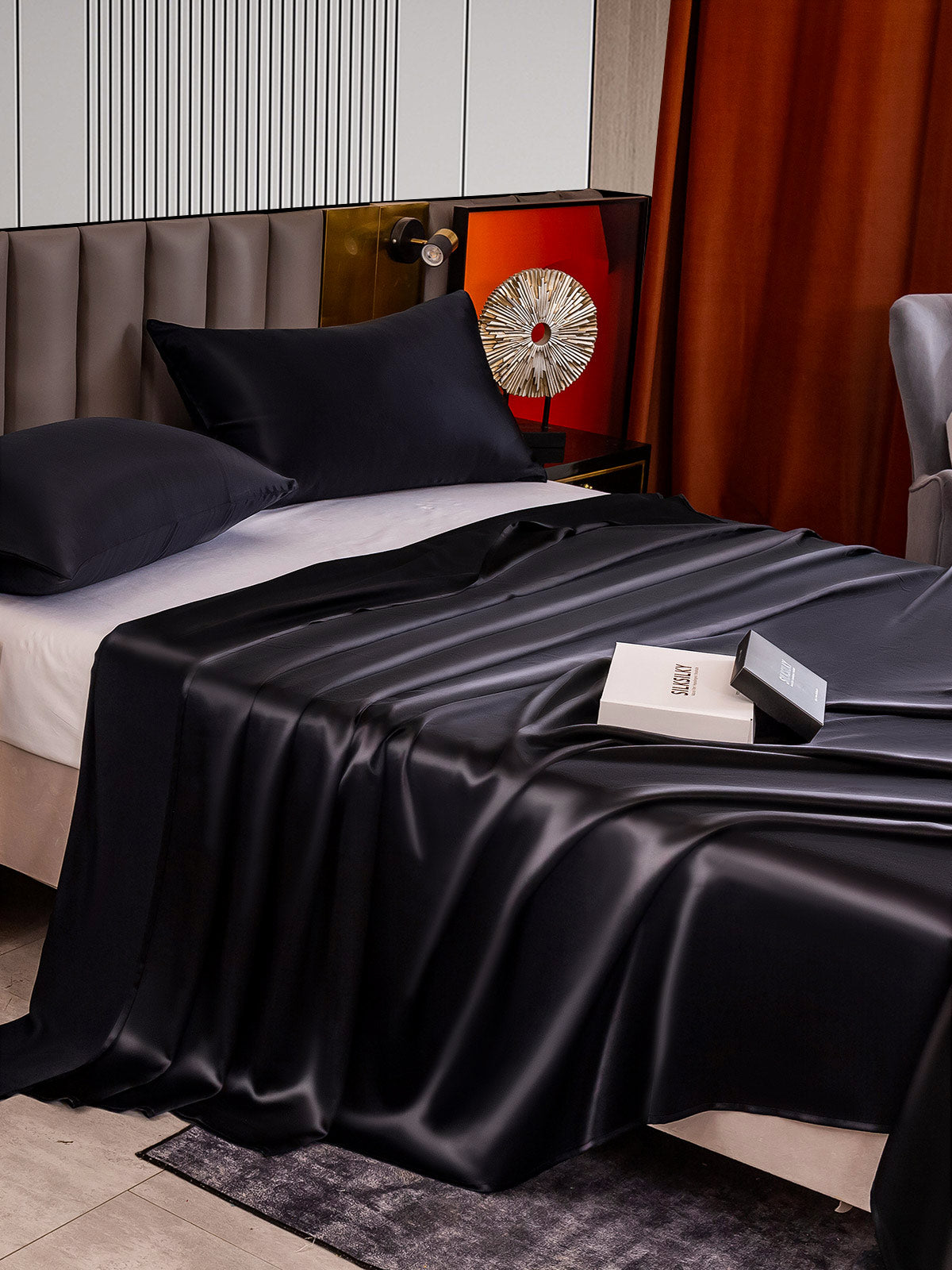 [Musta] SilkSilky-FI 22Momme Bedding Set 004