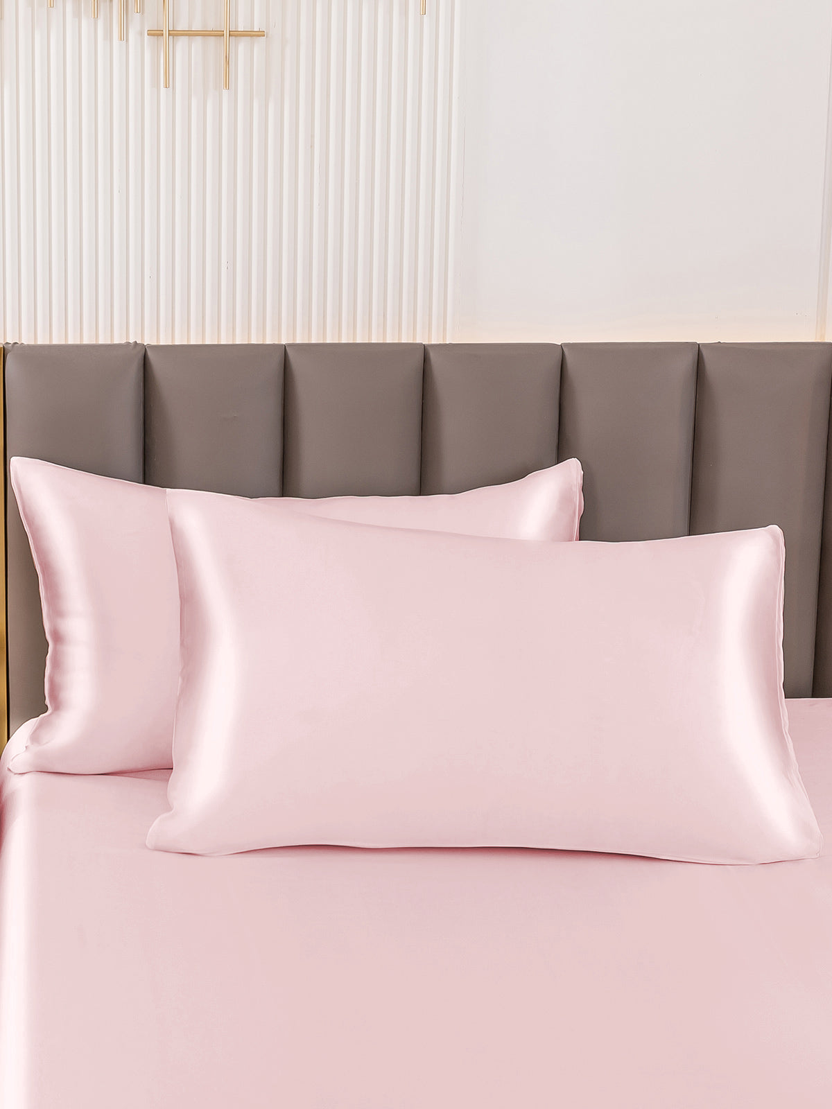 SilkSilky-FI 19Momme Pillowcase Pinkki 001