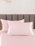 SilkSilky-FI 19Momme Pillowcase Pinkki 001