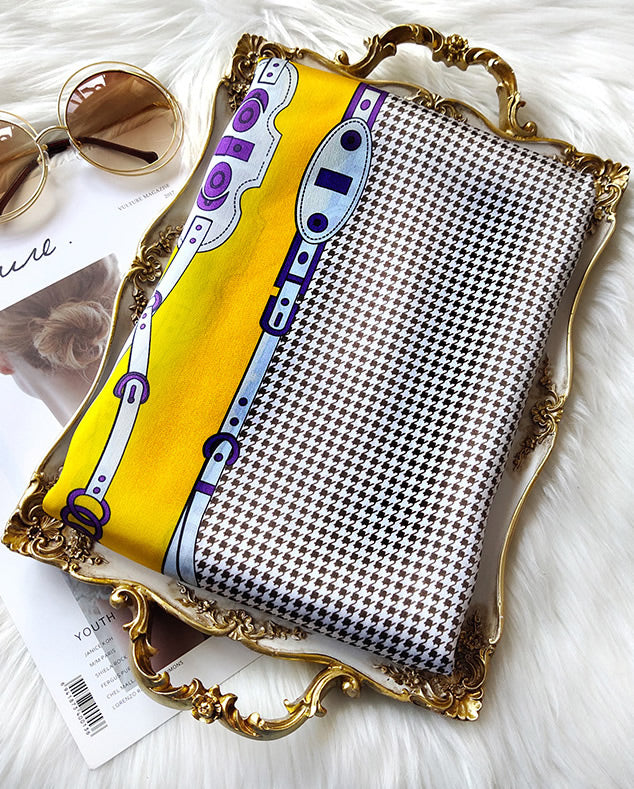 [P025] SilkSilky-FI Pure Silk Scarf 003